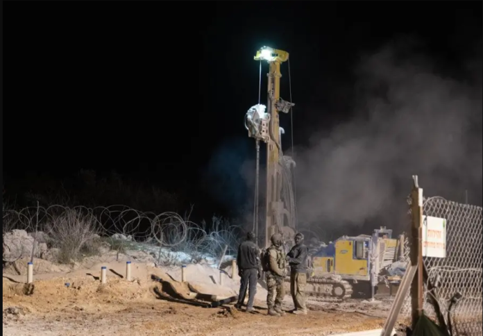 2018-12-26-Fifth-Tunnel Femte Hezbollah Tunnel fundet og ødelagt af IDF - Operation Northern Shield - 2018-12-26 (foto: IDF Talsmandsenhed)