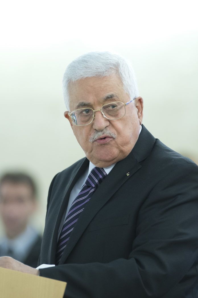 President of the State of Palestine Mahmoud Selman Abbas, President of the State of Palestine during a Special Session of the Human Rights Council. 28 october 2015. UN Photo / Jean-Marc Ferré