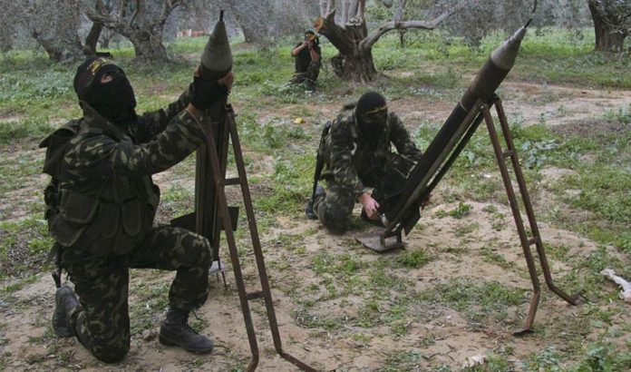 Terrorister i Gazastriben gør sig klar til at skyde raketter mod civile i Israel. (Illustrationfoto CC Flickr.com)